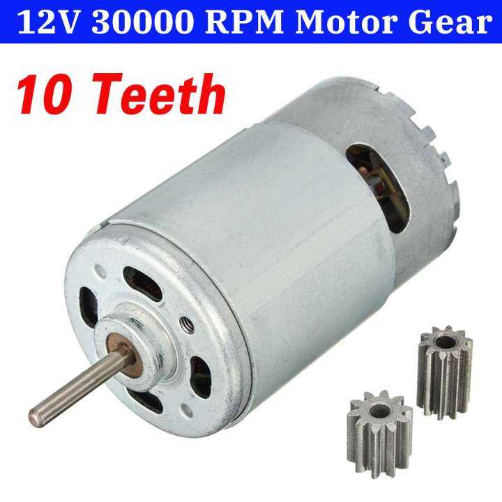 Dc Motor 12v 30000 Rpm For Children Electric Car Rc Ride Baby Car Electric Motor Rs550 Gearbox