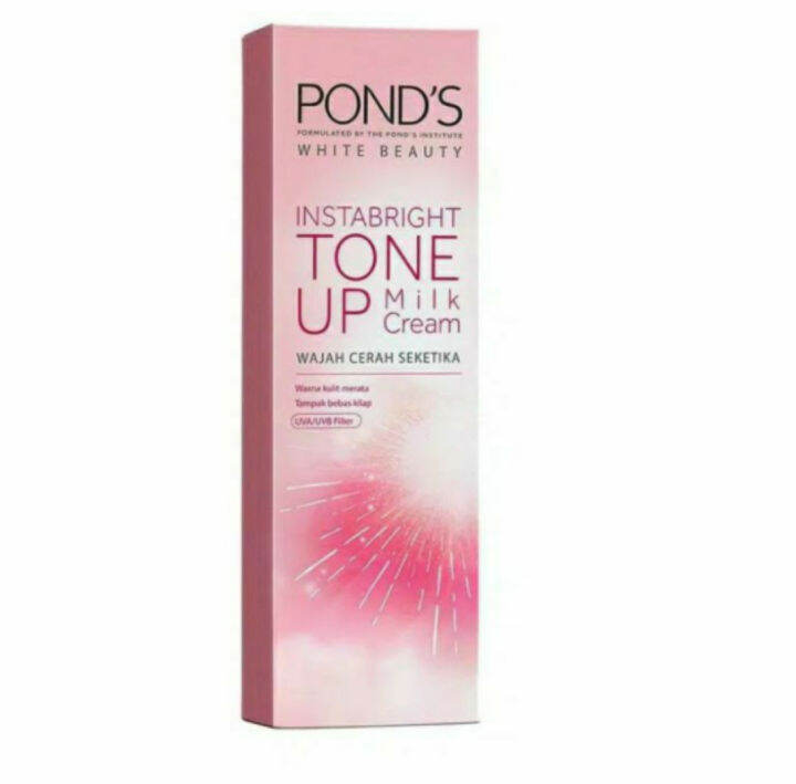 Pond's Instabright Tone Up Milk Cream 20gr Lazada Indonesia