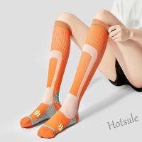 【hot sale】■♀卐 C04 Fit.HER Pressure Socks Sports Compression Socks Womens Legs Yoga Rope Skipping Fitness Running Towel Bottom Massage Thin Cycling Outdoor