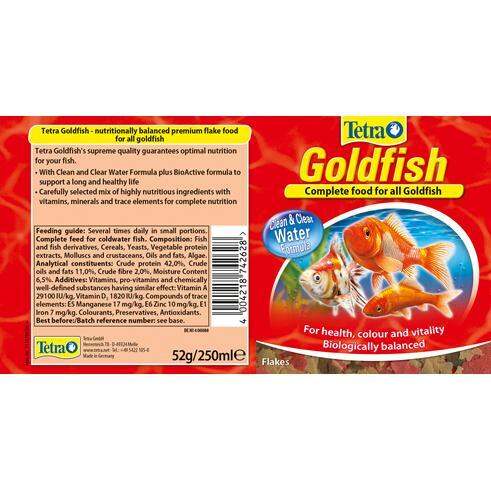 tetra-goldfish-อาหารสำหรับปลาทองทุกสายพันธุ์-เกรดพรีเมี่ยม-ชนิดแผ่น-ขนาด-52-g-250-ml-1units