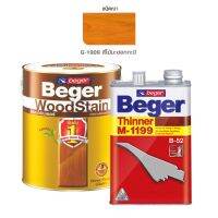 ถูกที่สุด!!! สีย้อมไม้เบเยอร์G-1909 สีไม้มะฮ็อกกะนี ใช้งานคู่ ทินเนอร์ผสมBeger M-1199 (ชุดประหยัด) ##ของใช้ในบ้าน เครื่องใช้ในบ้าน เครื่องใช้ไฟฟ้า . ตกแต่งบ้าน บ้านและสวน บ้าน ห้อง ห้องครัว ห้องน้ำ .