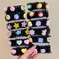 OYA36 2pcs น่ารักน่ารักๆ วิกผมเด็ก หวานหวานแหววว เด็ก Headwear วิกผมเด็กลายการ์ตูน อุปกรณ์เสริมผม ขนปุยฟู วิกผมหญิง