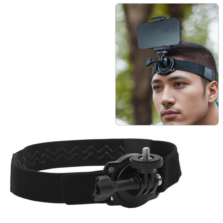 Head Camera Mount Head Strap Camera Mount Snap for Sports