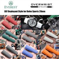 everest eh7 deployant style for rolex sport 20mm ของแท้โดย overwrist