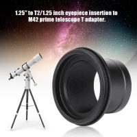 ZZOOI Celestron 1.25"/31.7mm to T2/1.25 Eyepiece Insertion to M42 Prime Telescope T-Adapter Tool