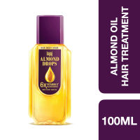 Bajaj Almond Drops Hair Oil 100ml ++ บาจาจ อัลมอนด์ดรอป น้ำมันผม 100มล.