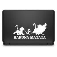 【⊕Good quality⊕】 dang676 สติกเกอร์ Lion King Hakuna Matata Lapata สติ๊กเกอร์ Macbook Pro Air Retina 11 12 13 14 15นิ้ว Hp Surface Book Skin Decal