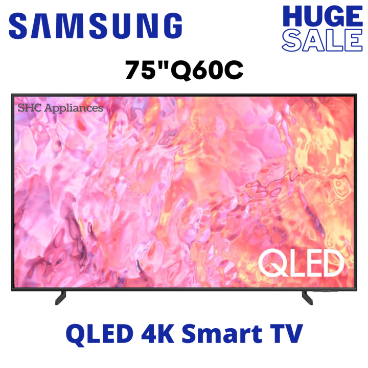 Samsung 75" inch 4K Ultra HD Smart QLED TV 75Q60C (2023 Model) Lazada PH