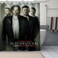 【CW】☁☋  Shower Curtain Can TV Supernatural Supplies Polyester With Hooks