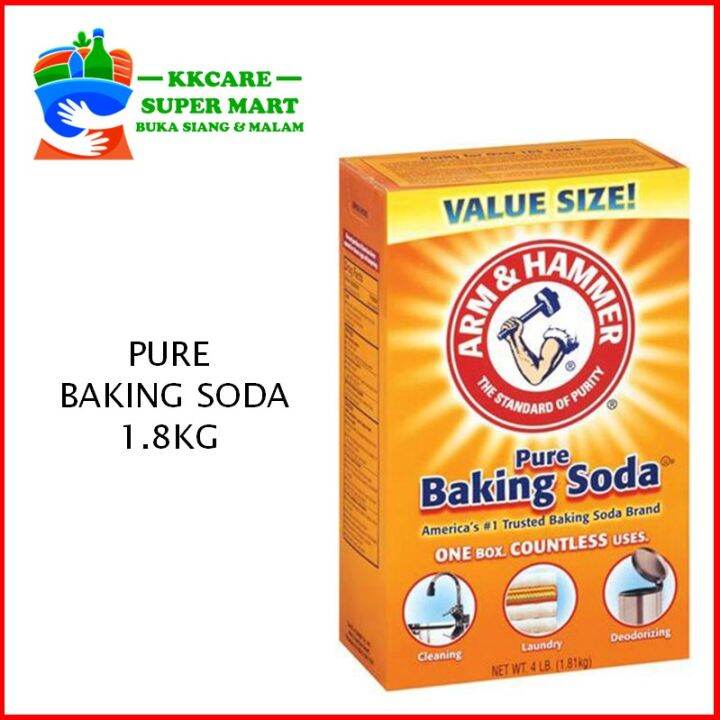 PURE BAKING SODA 1.8KG Lazada