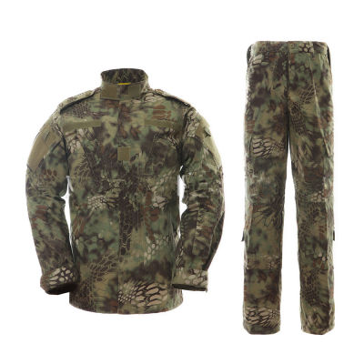 Military Uniform Camo Tactical Suit World Army Jungle Desert Camouflage Clothing Sets Hunting Fishing Paintball Equipment