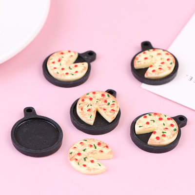 ruyifang 1ชุด dollhouse Miniature Fruit Pizza PLATE et KITCHEN Resin set KIDS Gift