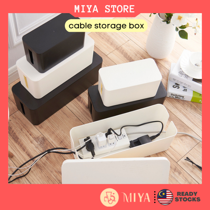 MIYA Kabel Kotak Cable Management Storage Box Minimalist Cable