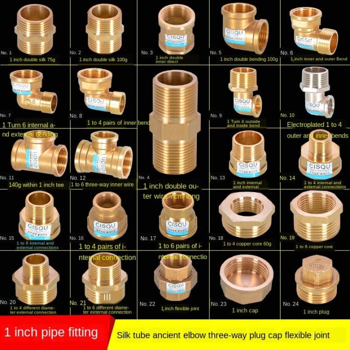 1-inch-copper-joint-tee-to-3-4-inch-inner-elbow-to-1-2-inch-outer-teeth-direct-tube-ancient-double-outer-wire-tube-pipe-fittings-accessories