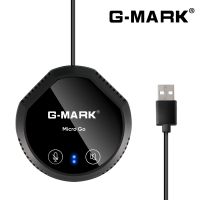 Bluetooth Speakers With Microphone G-MARK Micro Go Conference Speakerphone Compatible For Computer Plug and Plays