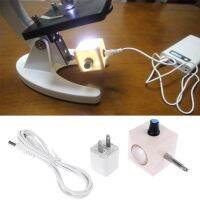 USB White LED Light Lighting Bottom Biological Microscope Lamp Source Adjustable 【ELEGANT】