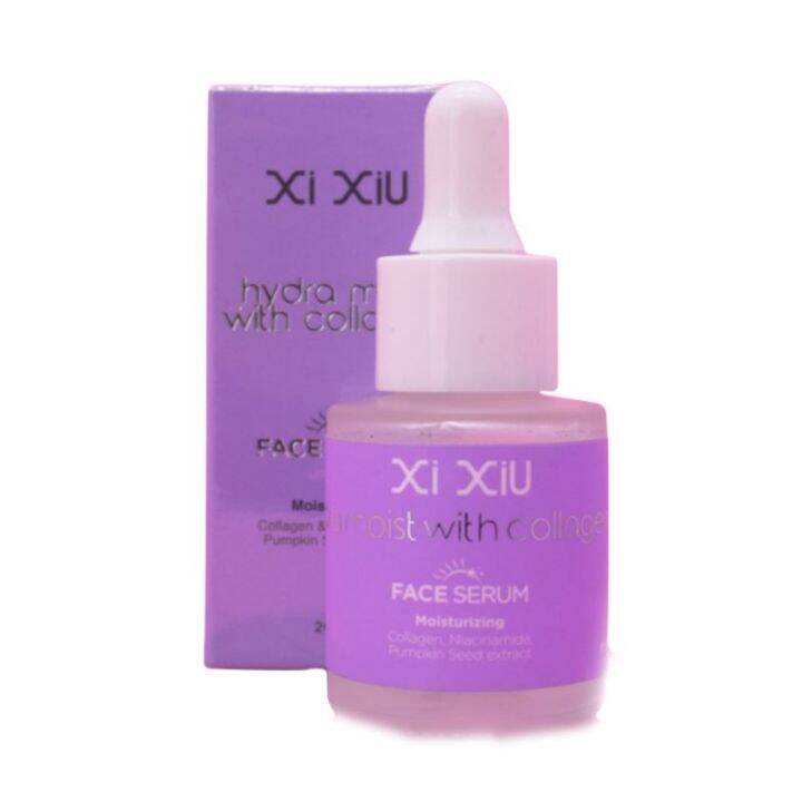 Xi Xiu Hydra Moist With Collagen Face Serum 20ml Lazada Indonesia