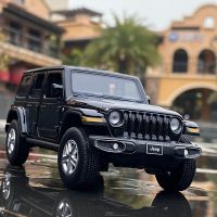 1:32 Jeeps Wrangler Rubicon รถรุ่น Diecasts โลหะของเล่น Off-Road รถรุ่นจำลองคอลเลกชันของเล่นเด็กของขวัญ