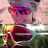 โอซี✉Qdtck4 Kapvoe Photochromic 6เลนส์แว่นตาสำหรับปั่นจักรยานขี่วิ่ง UV400ผู้ชายผู้หญิงจักรยานถนนแว่นกันแดด