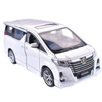 รถของเล่นสำหรับโมเดลหลังโตโยต้าพร้อม1/32พูลเพลง Alphard Diecast อิเล็กทรอนิกส์และรีโมทคอนโทรลของเล่น