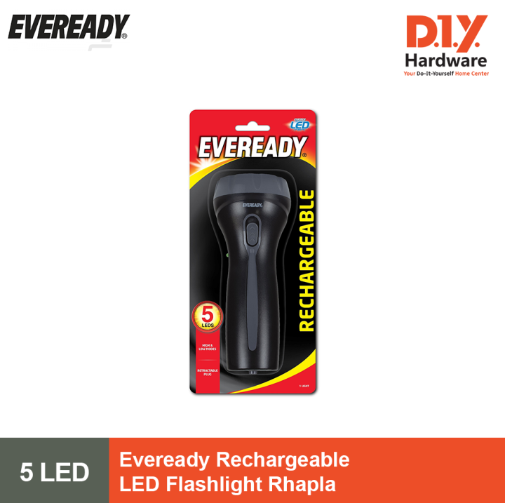 Eveready Rechargeable Led Flashlight Rhapla Lazada Ph