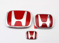 H แดง พวงมาลัย Logo พวงมาลัย Honda ทุกรุ่น