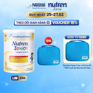 Tặng Túi mỹ phẩm Nutren 1 Lon Thực phẩm dinh dưỡng Nutren Junior Thụy Sĩ