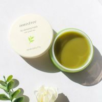 Innisfree Lip Sleeping Mask With Green Tea  17g. ลิปมาส์กชาเขียว