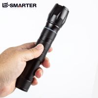 LED Strong Light Flashlight Aluminum Alloy Zoom Rechargeable T6 Torch Outdoor Portable Mosquito Killer Lamp Rechargeable  Flashlights