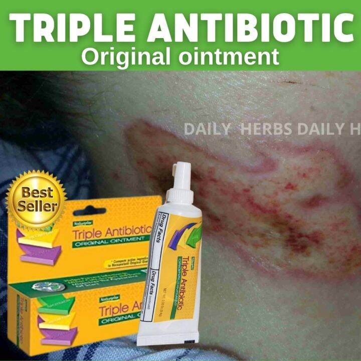 【READY STOCK】 DAILY HERBS) Triple Antibiotic Original Ointment Best for