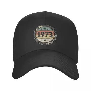 Retro Snapback Hats - Made in 1973 50th Birthday Gift Funny