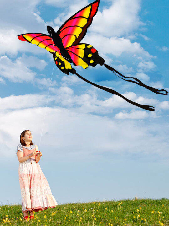 outdoor-fun-sports-for-children-adults-colorful-butterfly-animal-kite-toys-bird-single-line-with-flying-tools