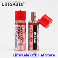 xphb22 LiitoKala Mini AA Battery Nimh AA 1.2V 1450MAH Rechargeable Battery NIMH USB AA 1450 With Colorful Card CE FCC ROHS