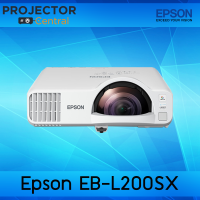 Epson EB-L200SX Wireless XGA 3LCD Short-throw Laser Display เครื่องฉายภาพโปรเจคเตอร์ เอปสัน EB-L200SX (รับประกันสินค้า 2 ปี ออกใบกำกับภาษีได้)