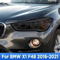 สำหรับ BMW X1 F48 2016-2021ไฟหน้ารถภายนอกป้องกันรอยขีดข่วนด้านหน้าโคมไฟสี TPU ฟิล์มป้องกันอุปกรณ์ซ่อมสติ๊กเกอร์