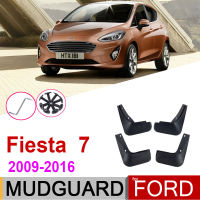 Mudflap For Ford Fiesta Accessories 7 MK7 Hatchback 2016~2009 Fender Mud Guard Splash Flaps Mudguard 2014 2013 2012 2011 2010