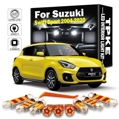 ♈ TPKE Canbus Car LED Interior Map Dome Trunk Light Kit For Suzuki Swift Sport 2004-2016 2017 2018 2019 2020 Led Bulbs No Error