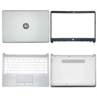 Brand New Laptop LCD Back Cover/Front Bezel/Palmrest/Bottom Case For HP 14 CF 14 DK 14 DF Series L24469 001 L24478 001 Silvery