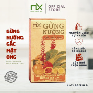 Gừng Nướng Gấc Mật Ong - Ginger Gac Honey Nam Xanh Hộp 80g