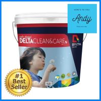 สีน้ำทาภายใน DELTA CLEAN&amp;CARE BASE C กึ่งเงา 2.5 แกลลอนINTERIOR PAINT DELTA CLEAN&amp;CARE BASE C 2.5GAL SEMI-GLOSS **บริการเก็บเงินปลายทาง**