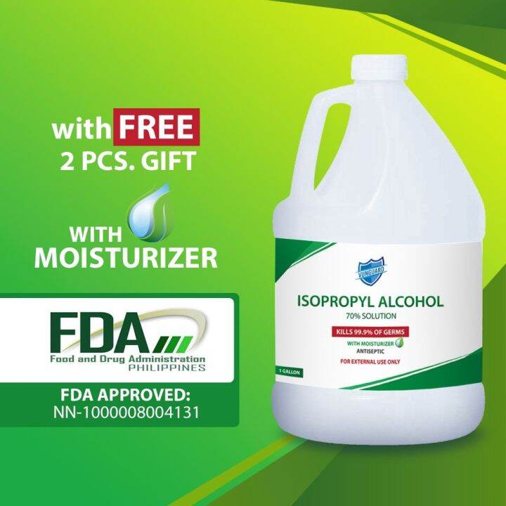 70 Isopropyl Alcohol Disinfectant Antiseptic 1 Gallon Lazada Ph 3678