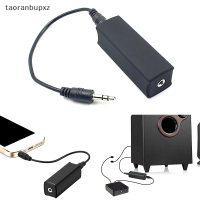 taoranbupxz GROUND LOOP NOISE FILTER isolator สายเคเบิล3.5มม.สำหรับระบบเสียงภายในบ้าน STEREO Car