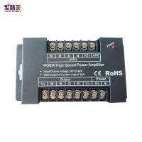 ❆ LED RGBW Amplifier Black Iron Shell 40A DC12V-24V 4 Channels Signal Power Repeater For SMD5050 4CH RGB RGBW LED Strip Light Tape