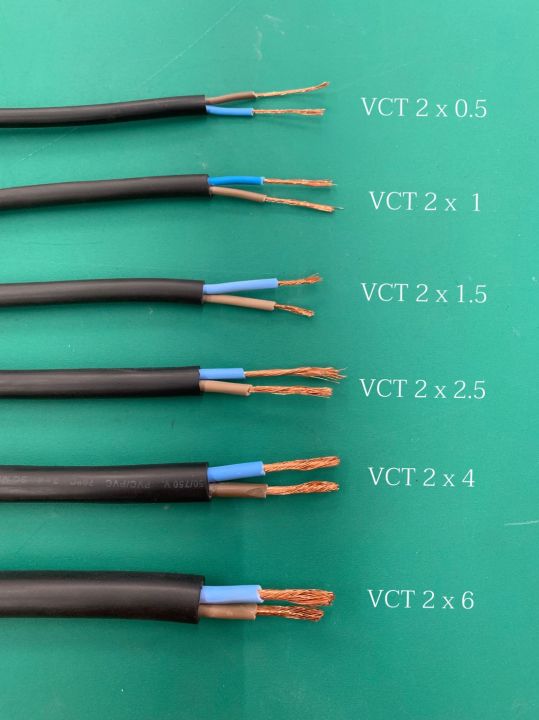 สายไฟ-สายไฟอ่อน-สายไฟปลั๊กพ่วง-สายไฟvct2x0-5-2x1-2x1-5-2x2-5-2x4-2x6-sq-mm-iec53-ราคาต่อ1เมตร-กดสั่งได่ตั้งแต่1เมตร-20เมตร-ตัดยาวเส้นเดียว-สายไฟ-thai-union