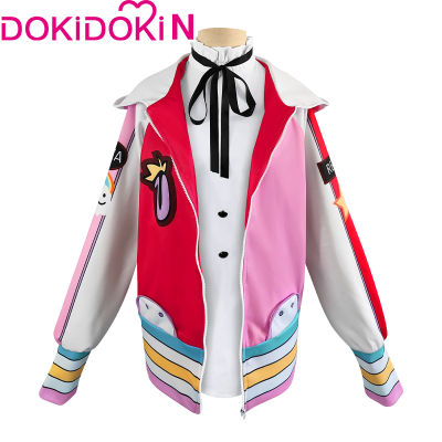 DokiDoki-R อะนิเมะ Uta เครื่องแต่งกายคอสเพลย์ผู้หญิงคอสเพลย์ Uta เครื่องแต่งกายคอสเพลย์เสื้อน่ารักขนาดบวก