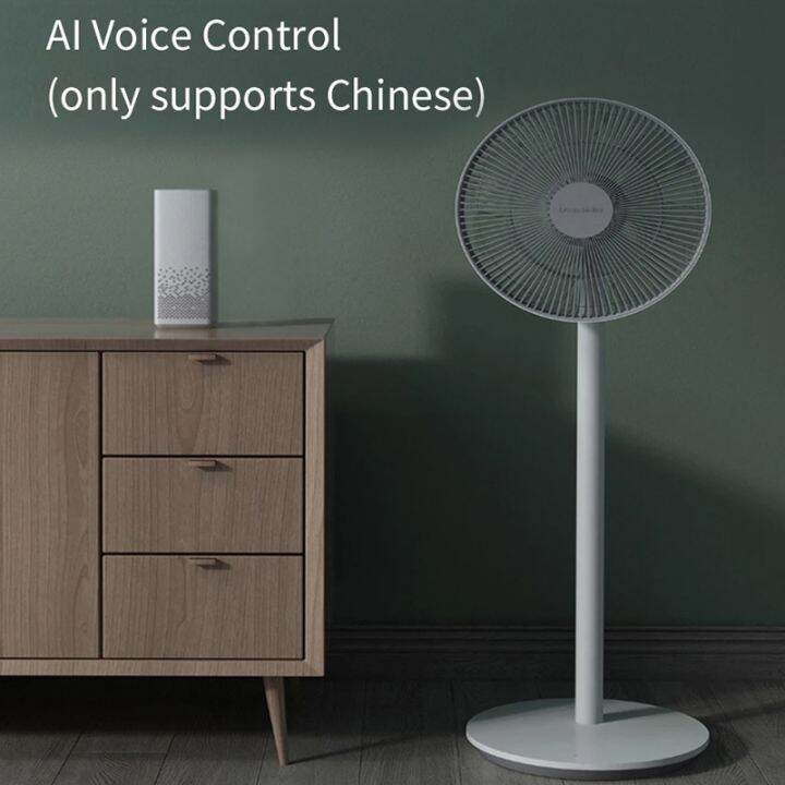 พัดลม-xiaomi-mijia-dc-floor-fan-1x-พัดลมตั้งพื้นรุ่น-1x-2lite-3-floor-fan-หมุน-140-องศา-พัดลมไฟฟ้า-mijia-พัดลมตั้งพื้น-1x-home-voice-รีโมทสถานีแนวตั้งการแปลงความถี่