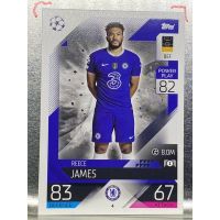 การ์ดนักฟุตบอล 2022/23 Reece James การ์ดสะสม Chelsea FC การ์ดนักเตะ เชลซี