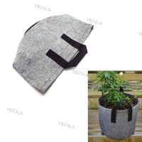 2 Gallon Plant Grow Bag Garden Planting Bag With Handle Growing Box Vegetable Potato Round Pot Container Indoor OutdoorYB23TH