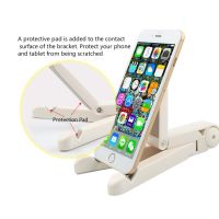 +【； Universal Foldable Phone Tablet Holder Adjustable Desktop Mount Stand Tripod Stability Support For  Ipad Pad Table