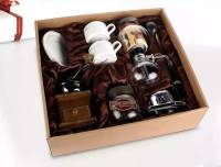 siphon Syphon Coffee maker set เซตดริปกาแฟครบชุด เครื่องบด+แก้ว2ใบ+ดริปสูญญากาศ+โหลใส่กาแฟ